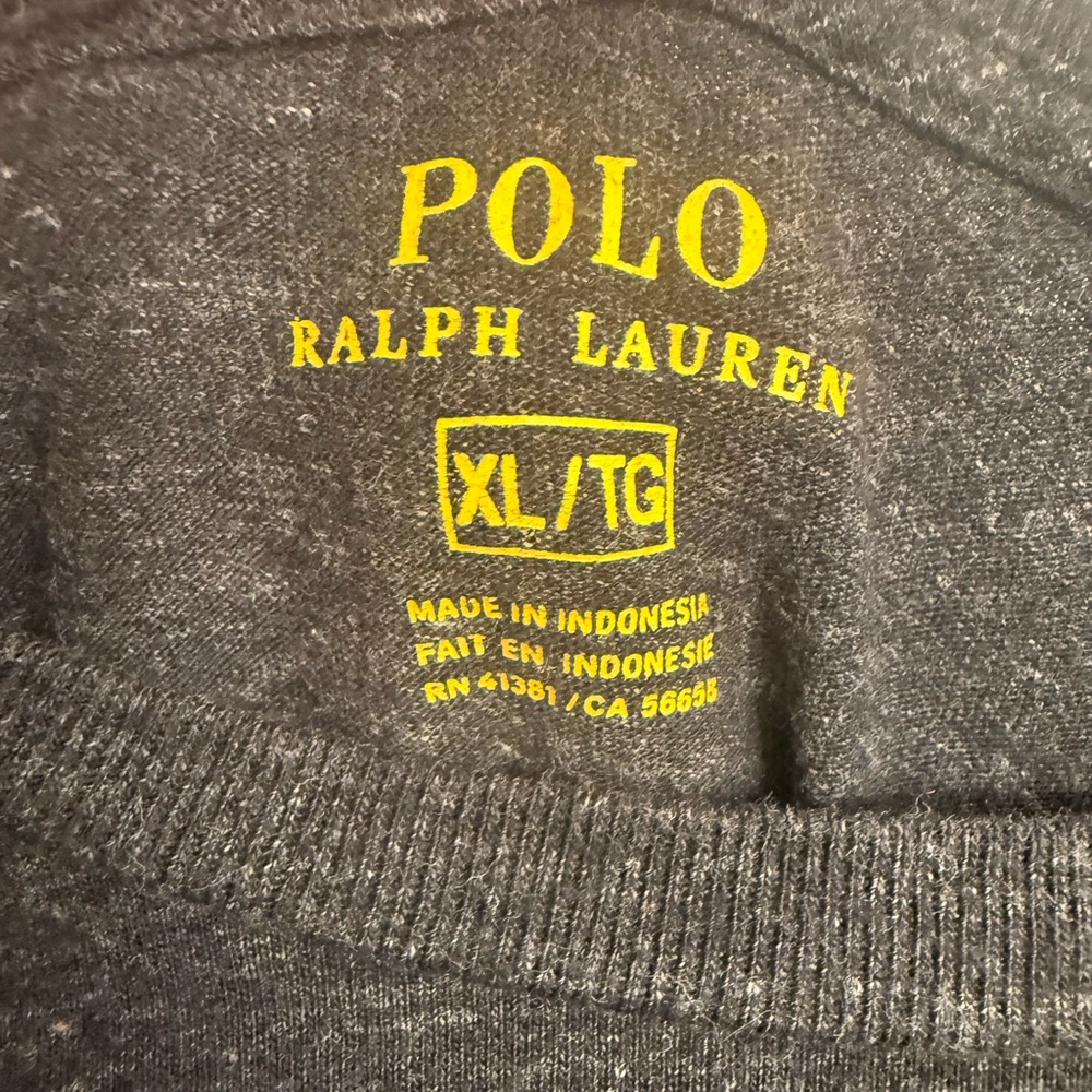 Polo by Ralph Lauren Black Long Sleeve Tee - Picture 4 of 4